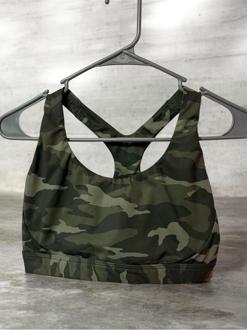 Athlete Camouflage Bra Size Medium Sports Bra